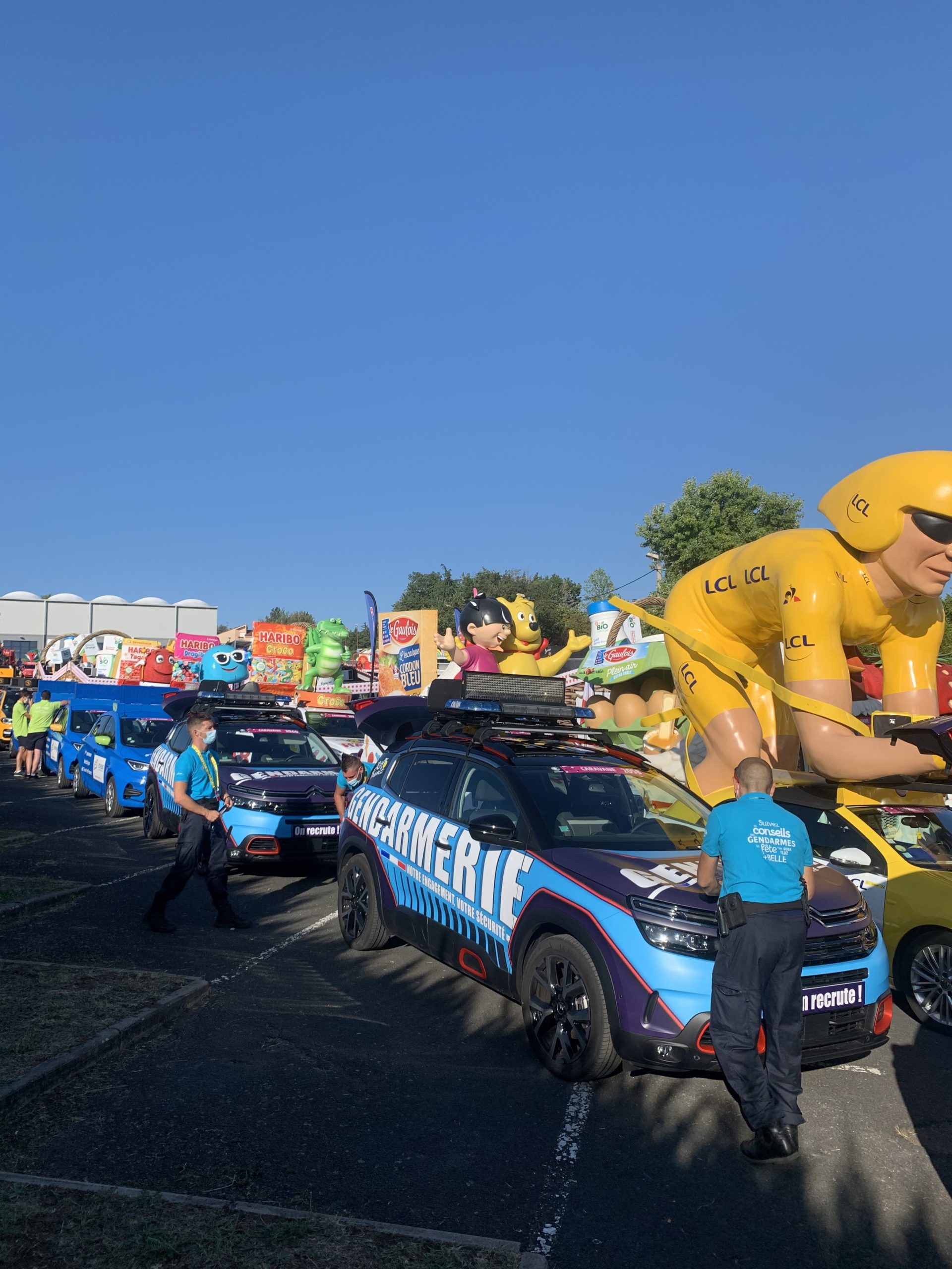 caravane gendarmerie tour de france 2022